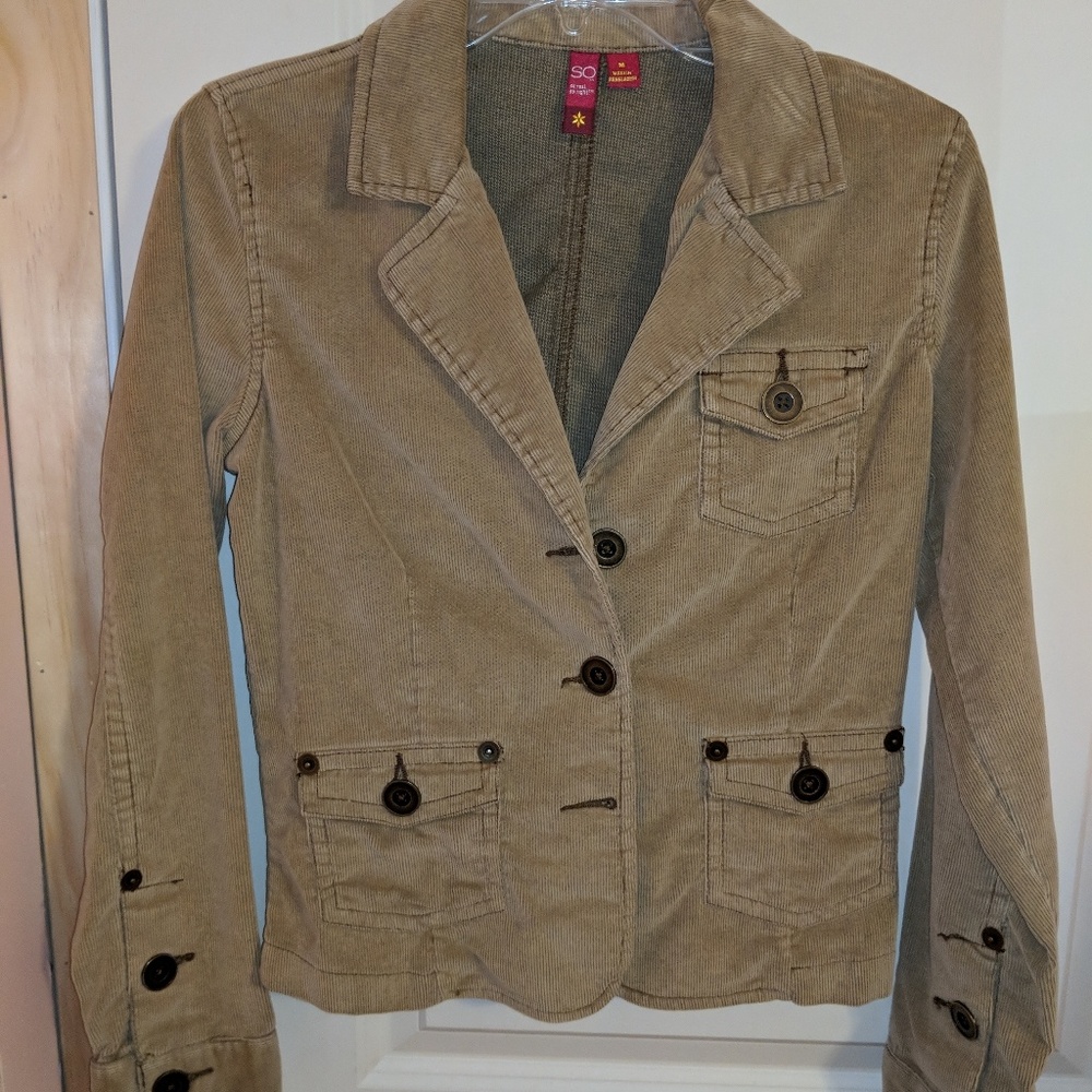 Tan Corduroy Jacket